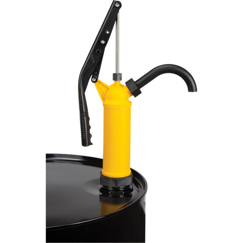 Lever-Type Drum Pump, Polypropylene, 14 oz./Stroke, Fits 5-55 Gal. Groupe Generik