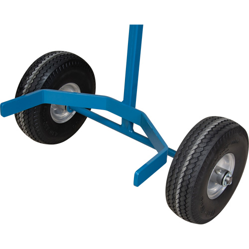 Cylinder Cart, Flat-Free Wheels, 15-1/2" W x 14-1/4" L Base, 600 lbs. Groupe Generik