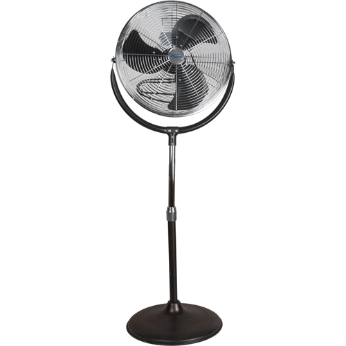 Ventilateur sur pi&eacute;destal haute vitesse, Commercial, 3 Vitesses, Diam&egrave;tre de 20" Groupe Generik