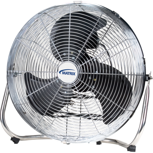 Ventilateur sur pied haute vitesse, Commercial, 3 vitesses, Diam&egrave;tre de 18" Groupe Generik