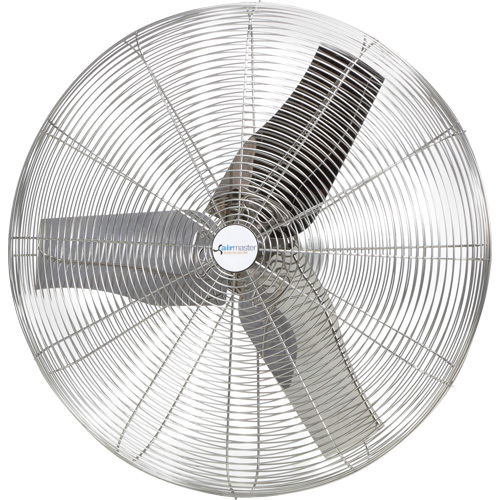 Stainless Steel Food Service Washdown Air Circulating Fans, Industrial, 1 Speed, 24" Diameter Groupe Generik