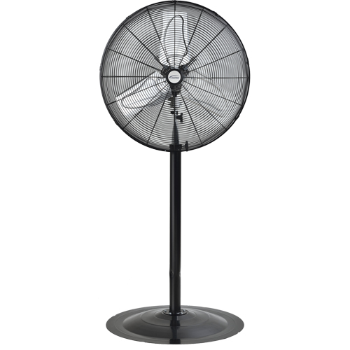Oscillating Pedestal Fan, Heavy-Duty, 2 Speed, 24" Diameter Groupe Generik