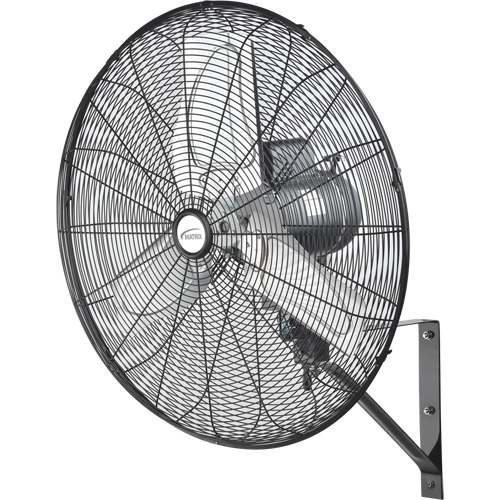 Oscillating Wall Fan, Industrial, 2 Speed, 24" Diameter Groupe Generik