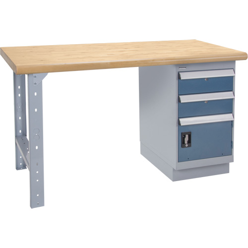 &eacute;tabli robuste, Porte a/combinaison de tiroirs, Cap 1500 lb, 72" la x 30" p, 34" h Groupe Generik