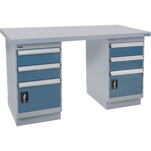 Pre-Designed Workbench, 72" W x 30" D x 34" H, 2500 lbs. Capacity Groupe Generik