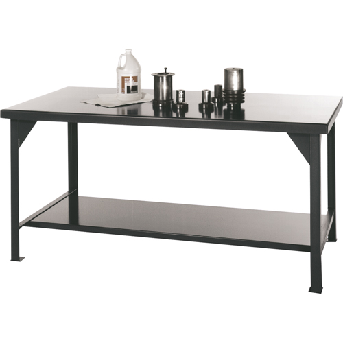 Tables d'atelier, Acier Surface, 48" la x 30" p x 34" h Groupe Generik
