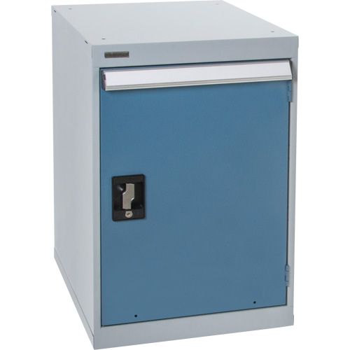 Full-Door Pedestal Workbench, 28" H x 18" W x 21" D Groupe Generik
