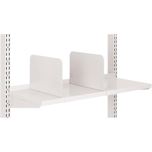 Postes de travail modulaires ergonomiques - Diviseurs pour tablettes en acier Groupe Generik
