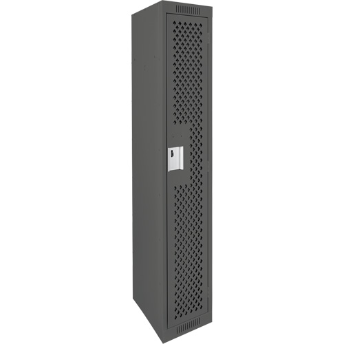 Casiers Clean Line, 12" x 12" x 72", Acier, Charbon, Rivet (assembl&eacute;), Perfor&eacute; Groupe Generik