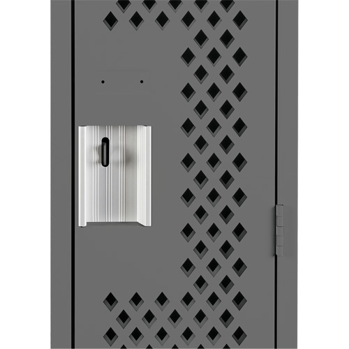Casiers Clean Line, 12" x 12" x 72", Acier, Charbon, Rivet (assembl&eacute;), Perfor&eacute; Groupe Generik