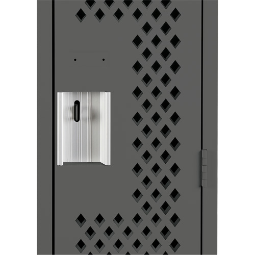 Casiers Clean Line, Bloc de 2, 24" x 12" x 72", Acier, Charbon, Rivet (assembl&eacute;), Perfor&eacute; Groupe Generik
