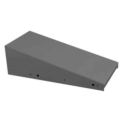 Casiers &eacute;conomiques &agrave; dessus inclin&eacute; Clean Line, Bloc de 1, 18" p x 12" la x 6" ha, Acier Groupe Generik