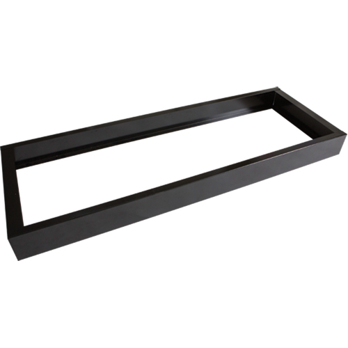 Base encastr&eacute;e pour casiers robustes enti&egrave;rement soud&eacute;e Concorde, 4 Blocs, 4" lo x 48" la x 17" p, Noir, Acier Groupe Generik