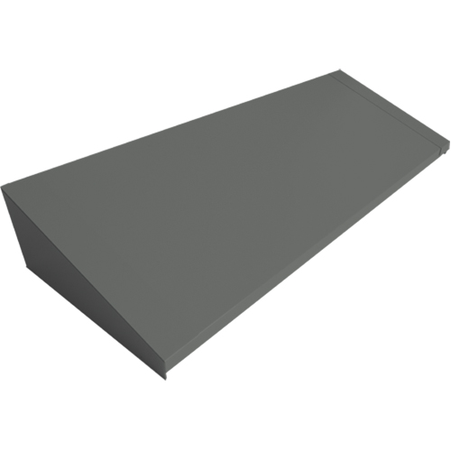 All-Welded Concorde - Heavy-Duty Lockers Sloping Top, 4 Bank, 18" D x 48" W x 6" H, Steel Groupe Generik