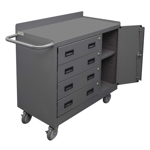 Armoire d'&eacute;tabli mobile, Acier Surface Groupe Generik
