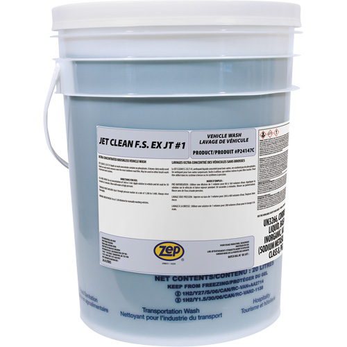 Produit de pr&eacute;nettoyage sans brossage pour v&eacute;hicules Jet Clean, 20 L, Seau Groupe Generik