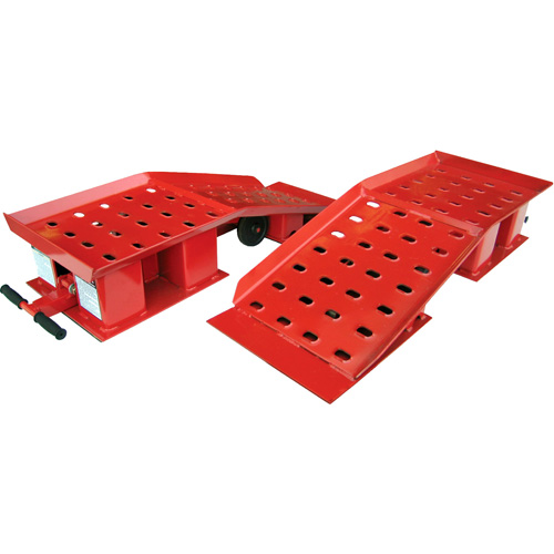 Pair of Truck Ramps, 20000 lbs. Capacity, 48-1/4" L, 12-5/8" W, 9" H Groupe Generik