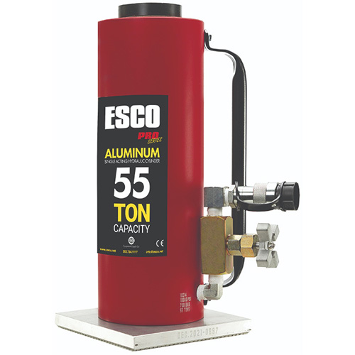 Heavy-Duty Lightweight Hydraulic Jack, 10" Stroke, 55 Ton(s) Capacity, 10000 PSI Groupe Generik