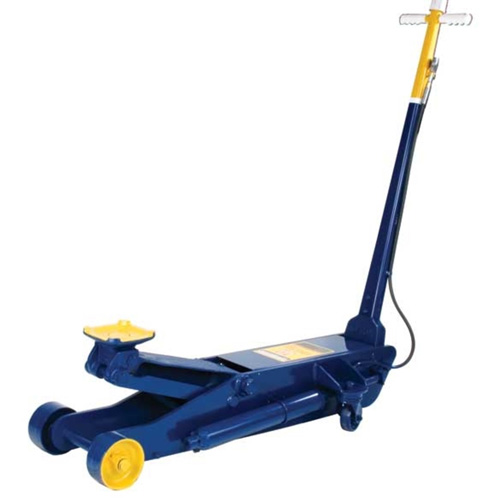 Long Chassis Service Jack, 10 Ton(s) Capacity, 6-3/4" Lowered, 25-1/2" Raised, Air Hydraulic Groupe Generik
