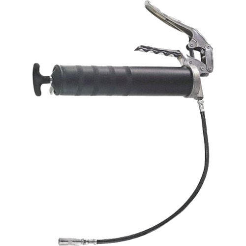 Heavy-Duty Pistol Grip Grease Gun with Flex Hose Extension, 14 oz Capacity Groupe Generik