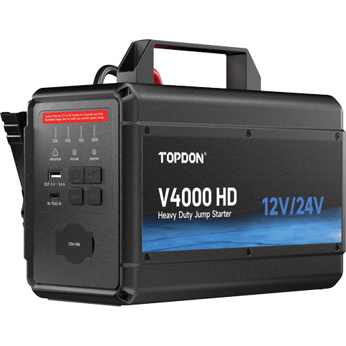 Survolteur V4000 HD 12 V/24 V 4000 A Groupe Generik