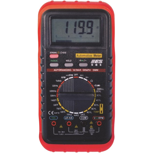 Deluxe Automotive Meter with RPM & Temperature Groupe Generik