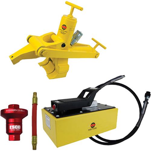 Trousse de d&eacute;monte-talons Combi avec pompe &agrave; air hydraulique de 5 pintes Groupe Generik