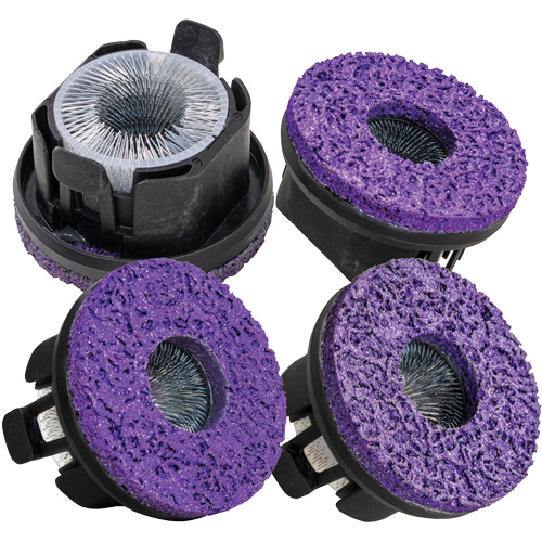 Heavy-Duty Commercial Stud & Hub All-in-One Cleaning System Cleaning Pads Groupe Generik