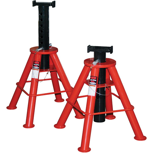 Chandelle &agrave; hauteur &eacute;lev&eacute;e, Tige verrouillable, Capacit&eacute; de 10 tonnes, 28" - 47" h Groupe Generik