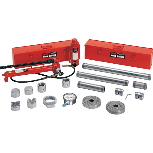 20-Ton Capacity Collision/Maintenance Repair Kit with Forged Adapters Groupe Generik
