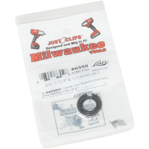 3/4" Clip & O-Ring Set for Milwaukee Groupe Generik