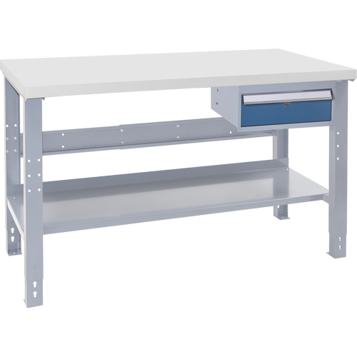 &eacute;tabli industriel, 72" la x 30" p x 34" h, Capacit&eacute; 1000 lb Groupe Generik
