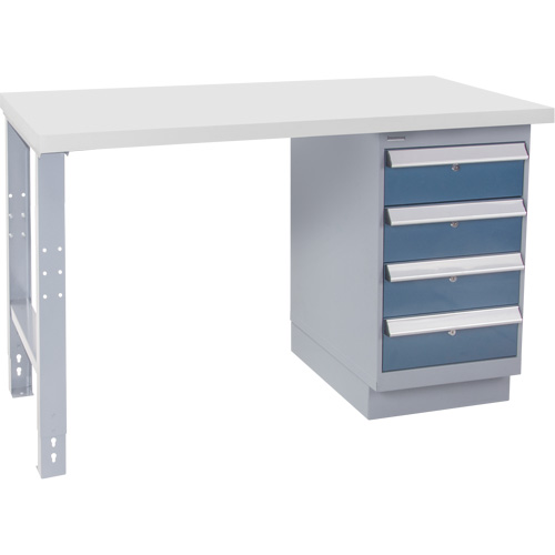 Industrial Duty Workbench, 30" W x 72" D x 34" H, 1000 lbs. Capacity Groupe Generik