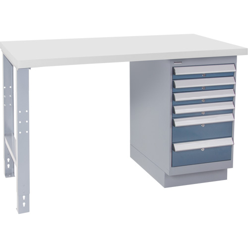&eacute;tabli industriel, 30" la x 72" p x 34" h, Capacit&eacute; 1000 lb Groupe Generik