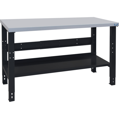 Industrial Duty Workbench, 60" W x 24" D x 34" H, 1000 lbs. Capacity Groupe Generik