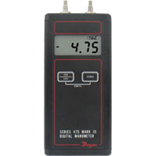 Manometer, Digital, 0 - 4.00 in. w.c/0 - .995 kPa Groupe Generik