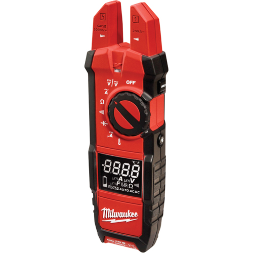 Appareil de mesure &agrave; fourche pour CVC/R, Tension c.a./c.c., Courant c.a./c.c. Groupe Generik