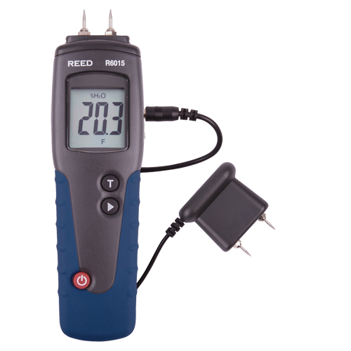 Wood Moisture Meter, 6 - 99.9% Moisture Range, 32°- 104°F (0°- 40°C) Temperature Range Groupe Generik