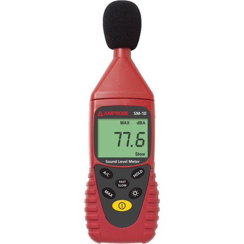 SM-10 Sound Meter, 0 - 50 dB Measuring Range Groupe Generik