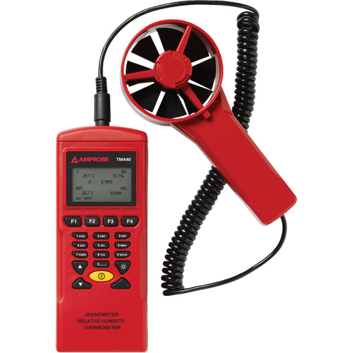TMA40-A Anemometer, Data Logging, 0.4 - 32 m/sec Air Velocity Range Groupe Generik