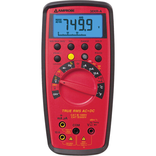 38XR-A Digital Multimeter, AC/DC Voltage, AC/DC Current Groupe Generik