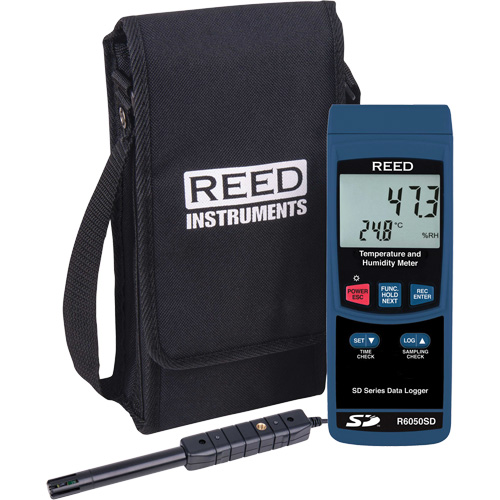 Data Logging Thermo-Hygrometer, 5% - 95% RH, 32° - 122° F ( 0° - 50°C ) Groupe Generik