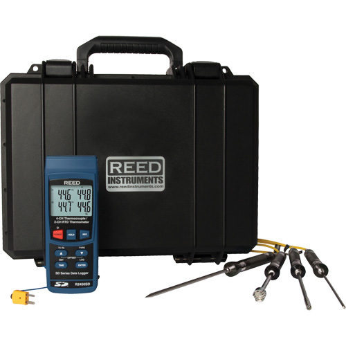 N&eacute;cessaire de thermom&egrave;tre thermocouple &agrave; enregistrement de donn&eacute;es Groupe Generik