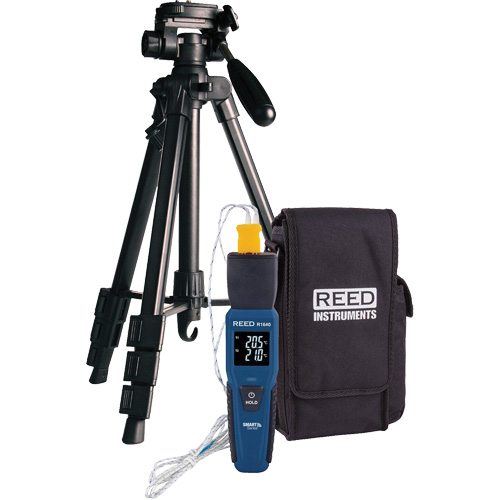 R1640 Smart Series Thermocouple Thermometer with Tripod, Contact, Digital, 32-122°F (0-50°C) Groupe Generik