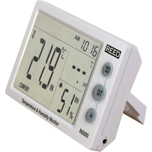 Temperature & Humidity Monitor, 20% - 95% RH Groupe Generik