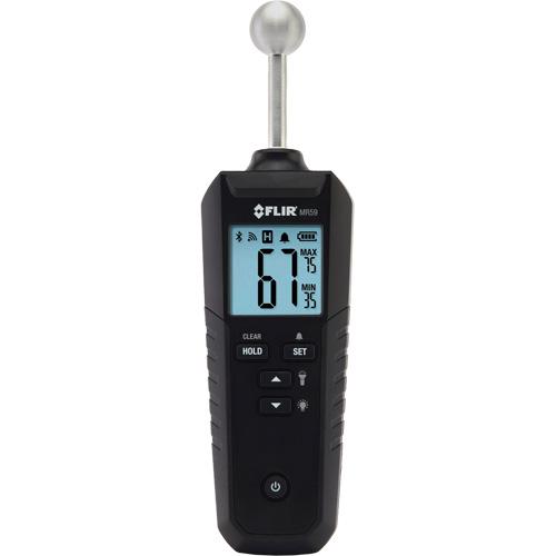 MR59 Ball Probe Moisture Meter with Bluetooth&reg;, 0 - 100% Moisture Range Groupe Generik