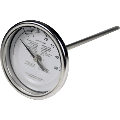 5" Maple Syrup Stem Thermometer, Contact, Analogue Groupe Generik