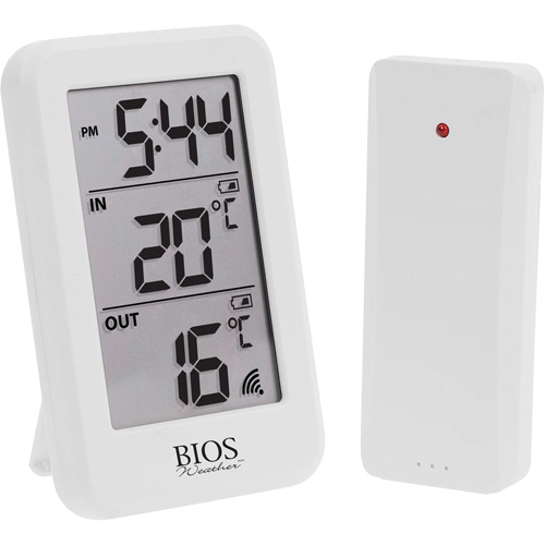 Wireless Indoor/Outdoor Thermometer, Non-Contact, Digital, -40-158°F (-40-70°C) Groupe Generik