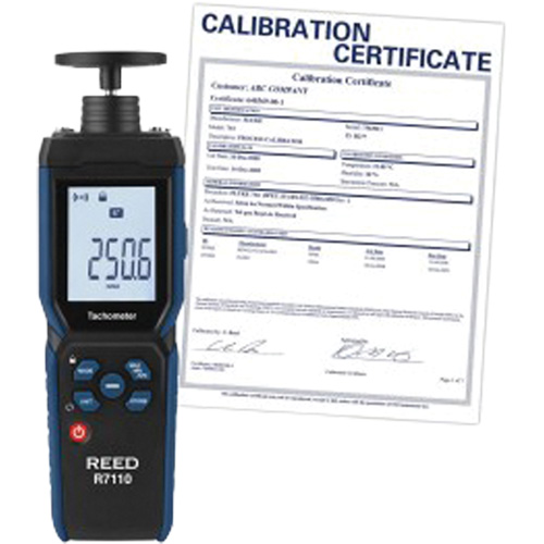Combination Contact & Laser Photo Tachometer with Traceable Certification, Contact/Photo (Non Contact) Groupe Generik