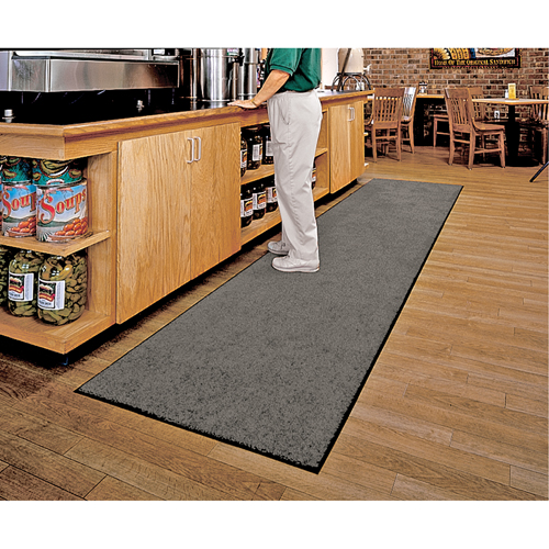 ColorStar Matting, Wiper, 3' x 5' x 3/8", Grey Groupe Generik